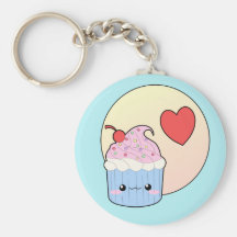 Love Cupcake Keychain
