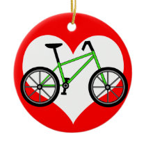 Love Cycling Ornaments