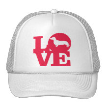 Love Dachshunds !!! Mesh Hat