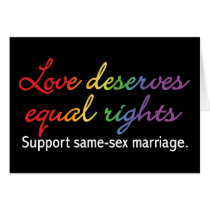 Love Deserves Equal Rights