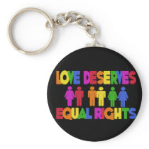 Love Deserves Equal Rights Key Chain