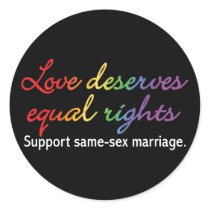 Love Deserves Equal Rights