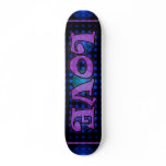 "Love" Disco Ball Fractal Skateboard