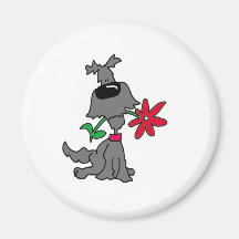 Love Dog Fridge Magnet