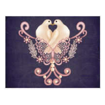Love Doves Post Cards