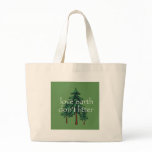 Love Earth Don't Litter Canvas Bag