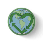 Love Earth, Recycle Pin
