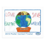 Love Earth? Save Water! Post Cards