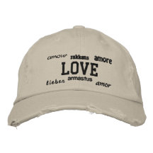 Love - Embroidered Hat