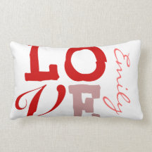 Love Emily Personalized Name Pillowcase for Girls