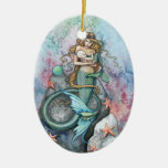 Love Eternal Mermaid Mother and Baby Ornament