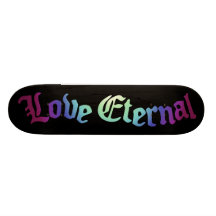 Love Eternal Rainbow Skateboard