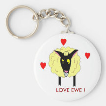 LOVE EWE ! KEY CHAIN