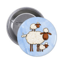 love ewe (no txt) pinback buttons