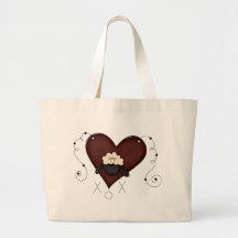 Love Ewe Tote Bags