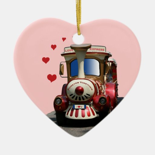 Love Express Train Christmas Ornament