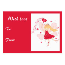 Love fairy - Gift tag Business Card Templates