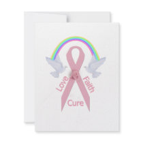 Love Faith Cure Personalized Announcement
