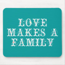 Love Family Mouse Pad