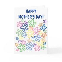 Love Flowers Mother's Day Card