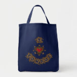 Love Fondue Grocery Tote Bag
