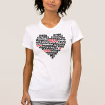Love food Love heart Tee Shirt