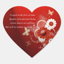 Love For All Time Stickers