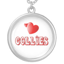 Love for Collies Custom Necklace
