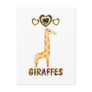Love for Giraffes Postcard