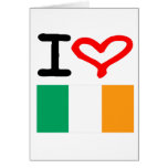 Love For Ireland Greeting Cards