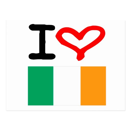 Love For Ireland Post Cards