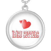 Love for Irish Setters Custom Jewelry