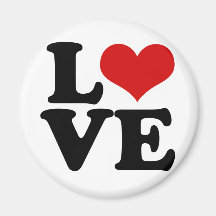 Love For Lovers and Valentines Day Design Refrigerator Magnet