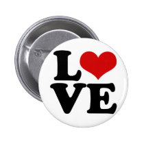 Love For Lovers and Valentines Day Design novelty buttons