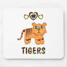 Love for Tigers Mousepad