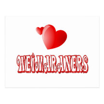 Love for Weimaraners Post Card