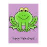 Love Frog Funny Greeting: Hoppy Valentine's Day Post Cards