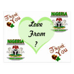 LOVE FROM NIGERIA (Mojisola A Gbadamosi Okubule ) Postcards