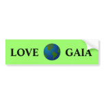 Love Gaia Bumper Sticker