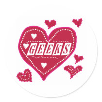 Love GEEKS stickers