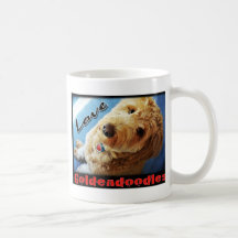 Love Goldendoodles Coffee Mugs