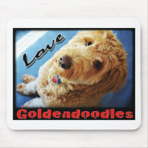 Love Goldendoodles Mouse Pad
