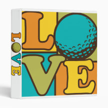 Love Golf Binders