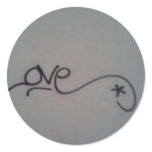 Love Graffiti stickers