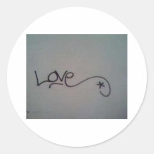Love Graffiti Sticker