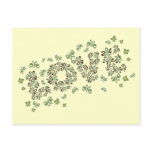 LOVE graphic T-shirts and gifts Post Cards