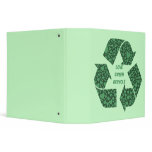 love green recycle binders