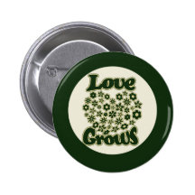 Love Grows Button