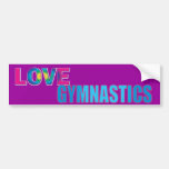 love gymnastics Bumper Stickers