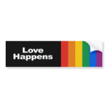 Love Happens Bumper Sticker